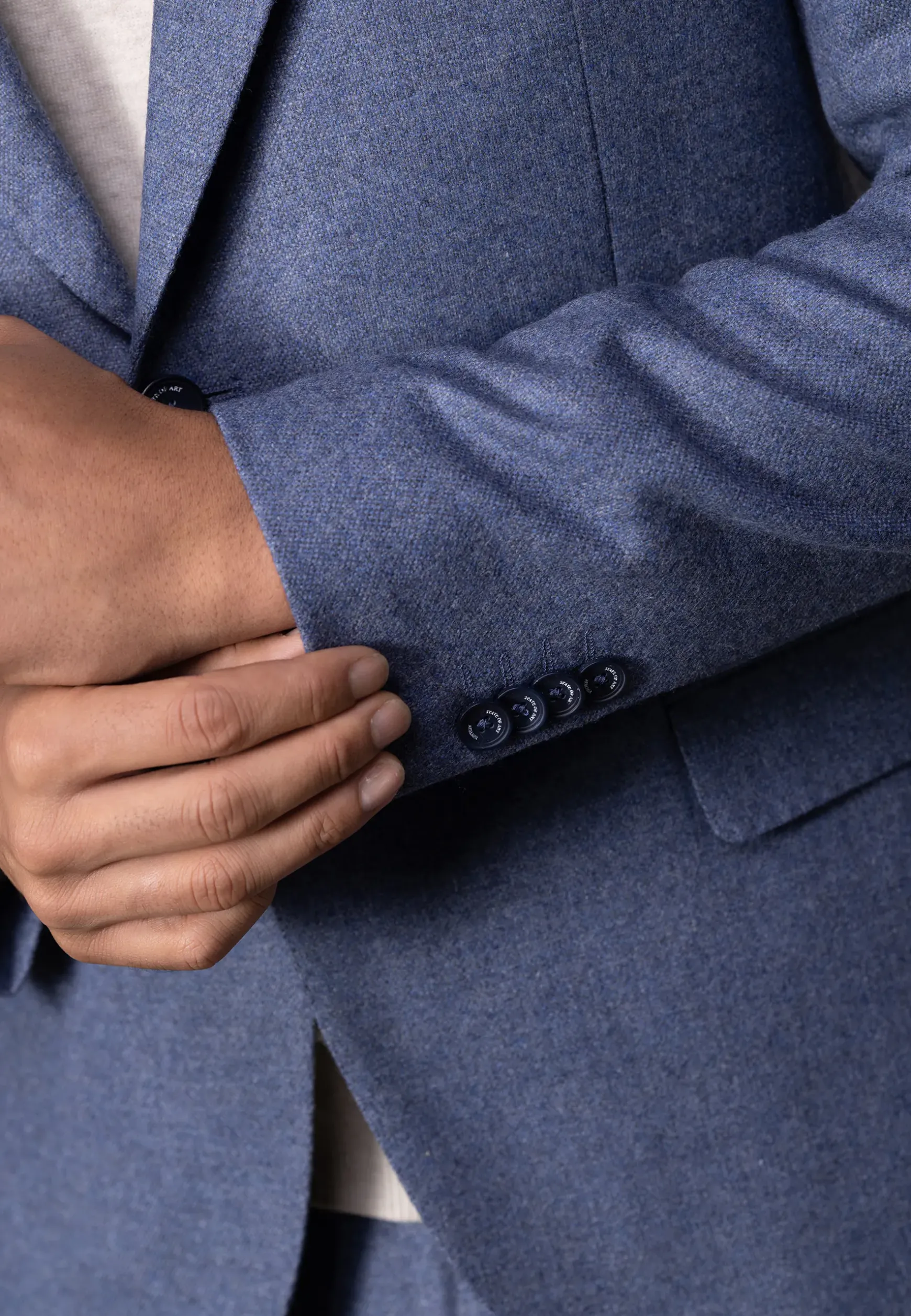 ATELIER blazer van een wolmix