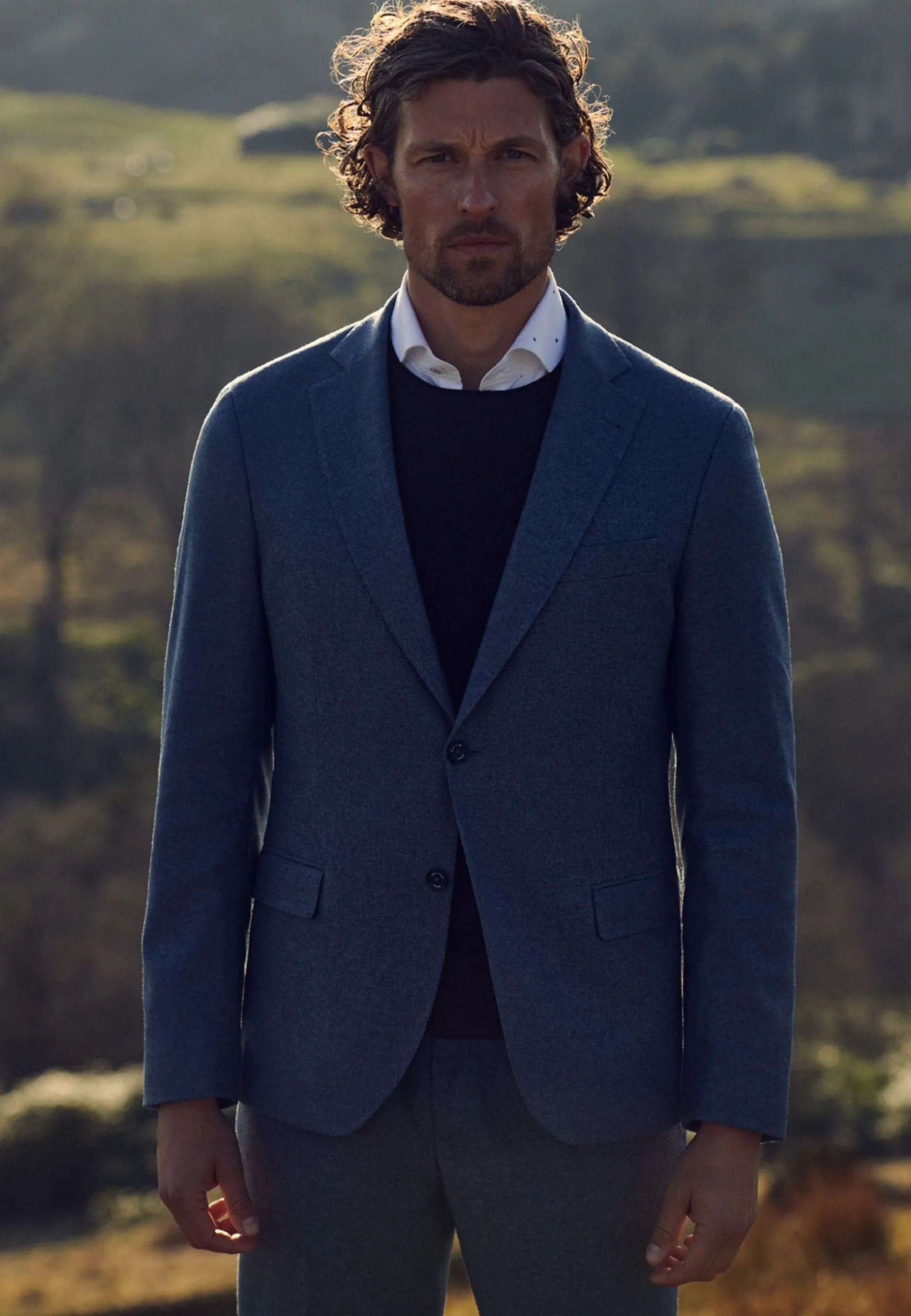 ATELIER blazer van een wolmix