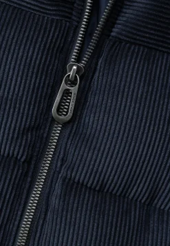 ATELIER corduroy bodywarmer met hoge kraag