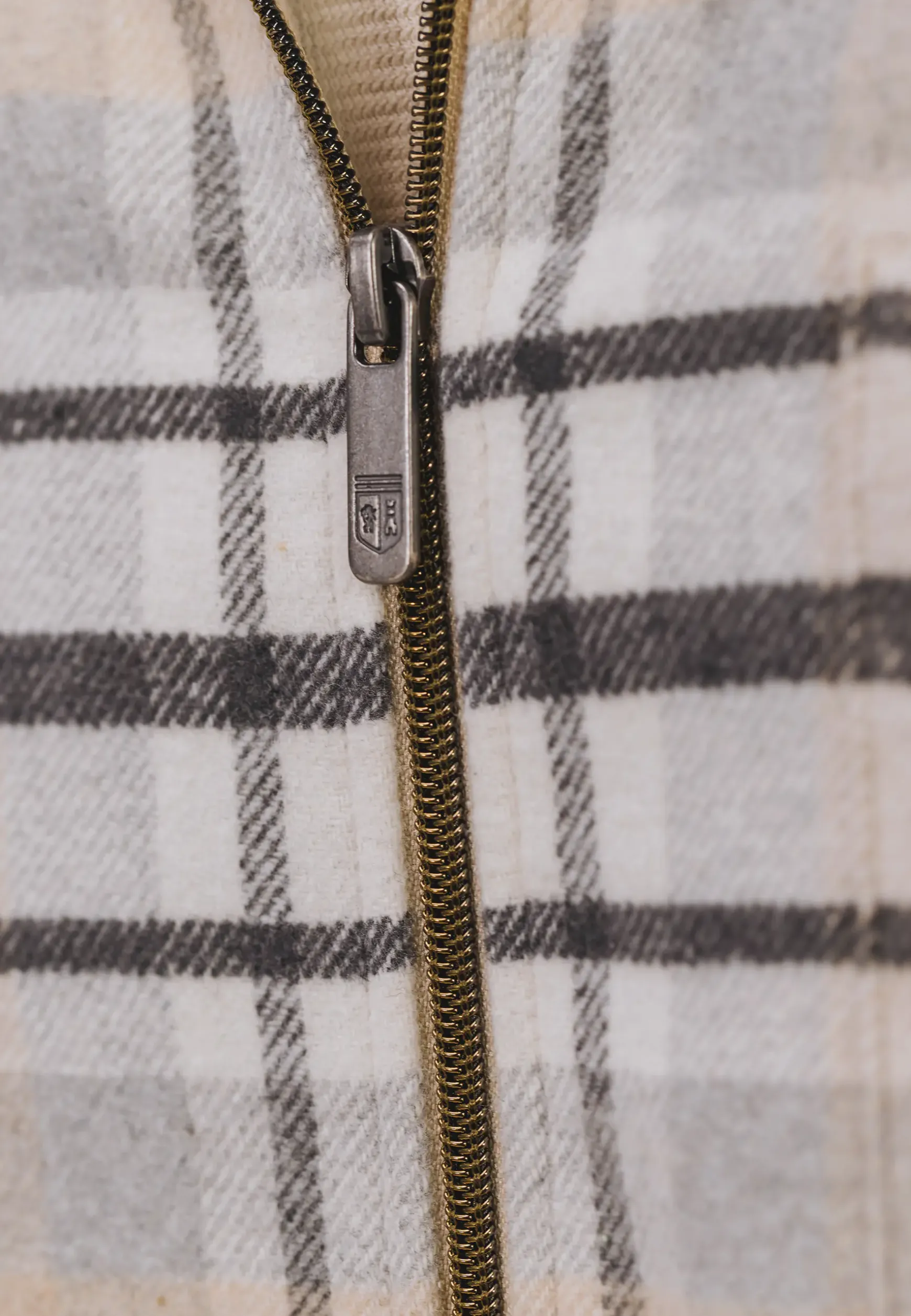 ATELIER geruit overshirt twill