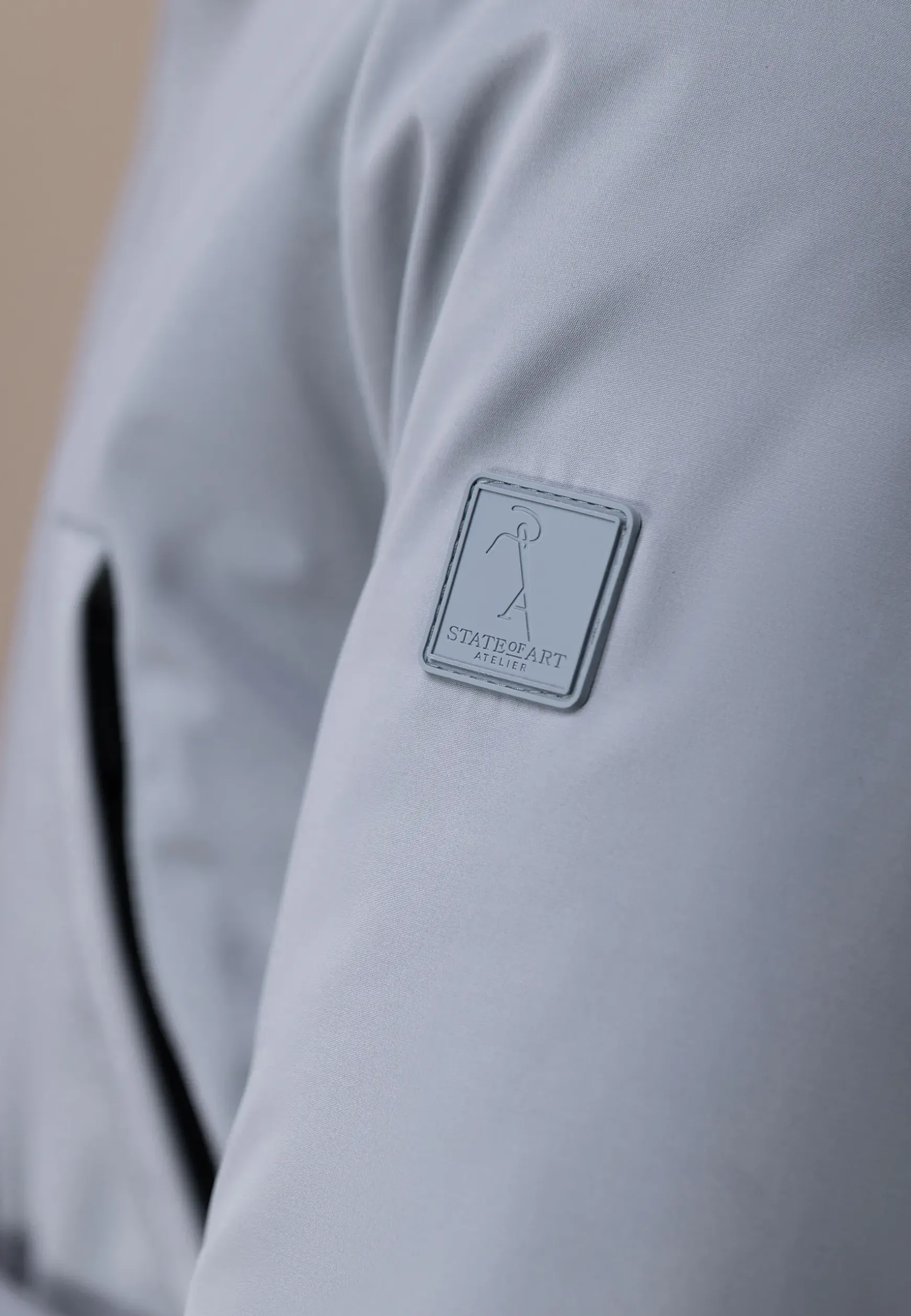 ATELIER omkeerbare parka met capuchon
