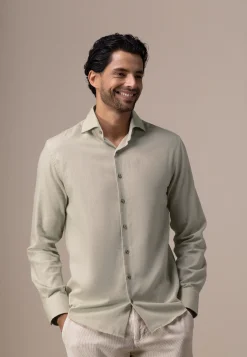 ATELIER twill overhemd