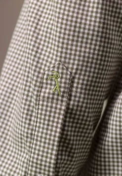ATELIER twill overhemd met ruitdessin