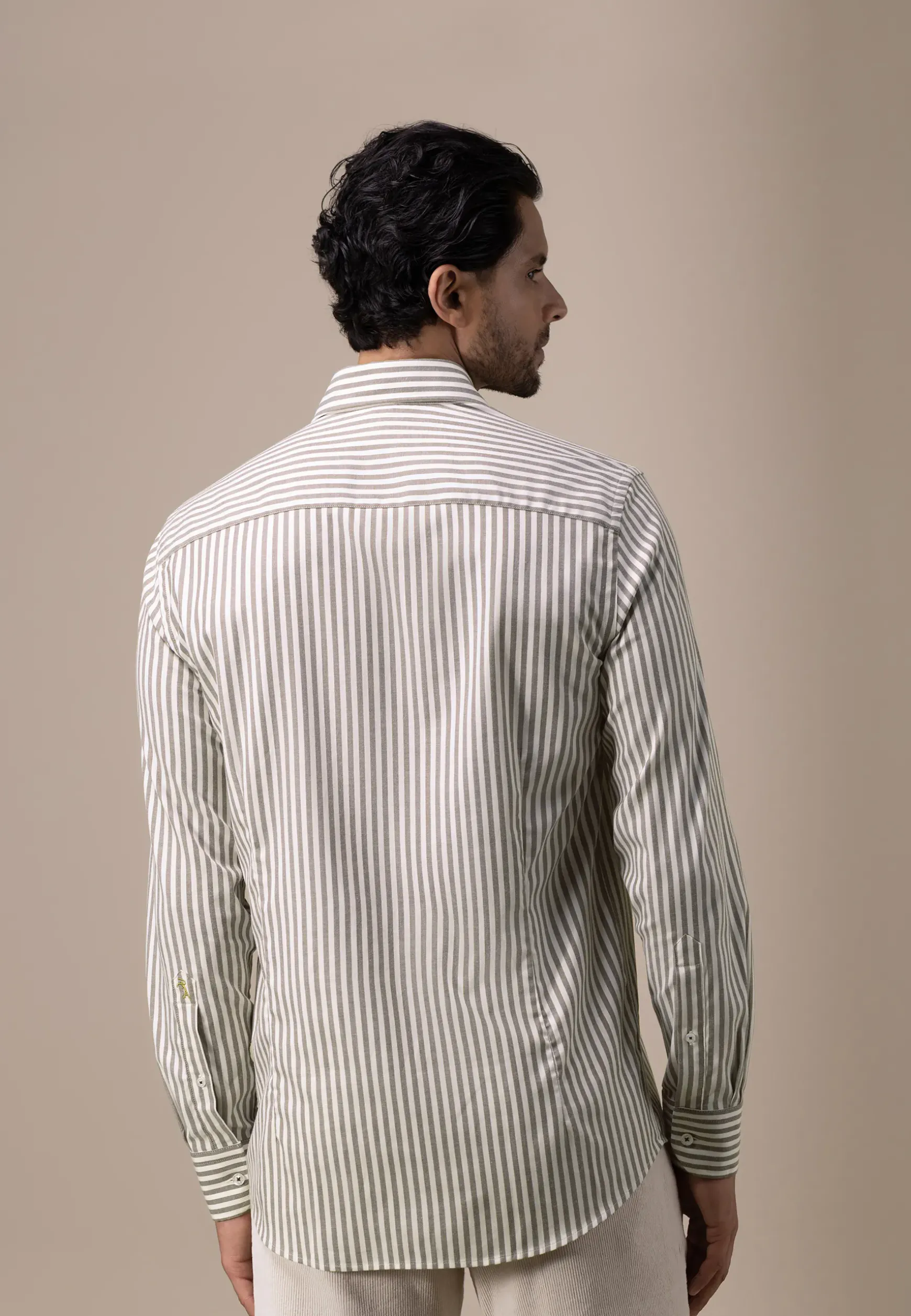 ATELIER twill overhemd met streepdessin
