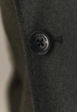 Blazer met stretch en klepzakken