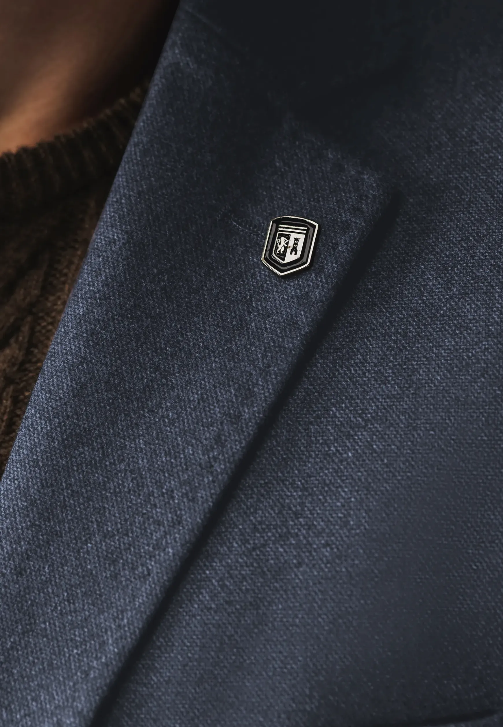 Blazer met stretch en klepzakken