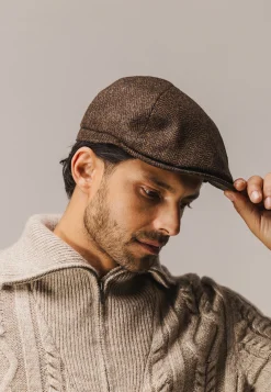City Sport newsboy cap van wol