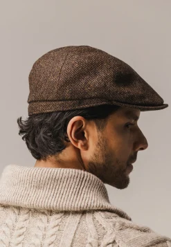 City Sport newsboy cap van wol