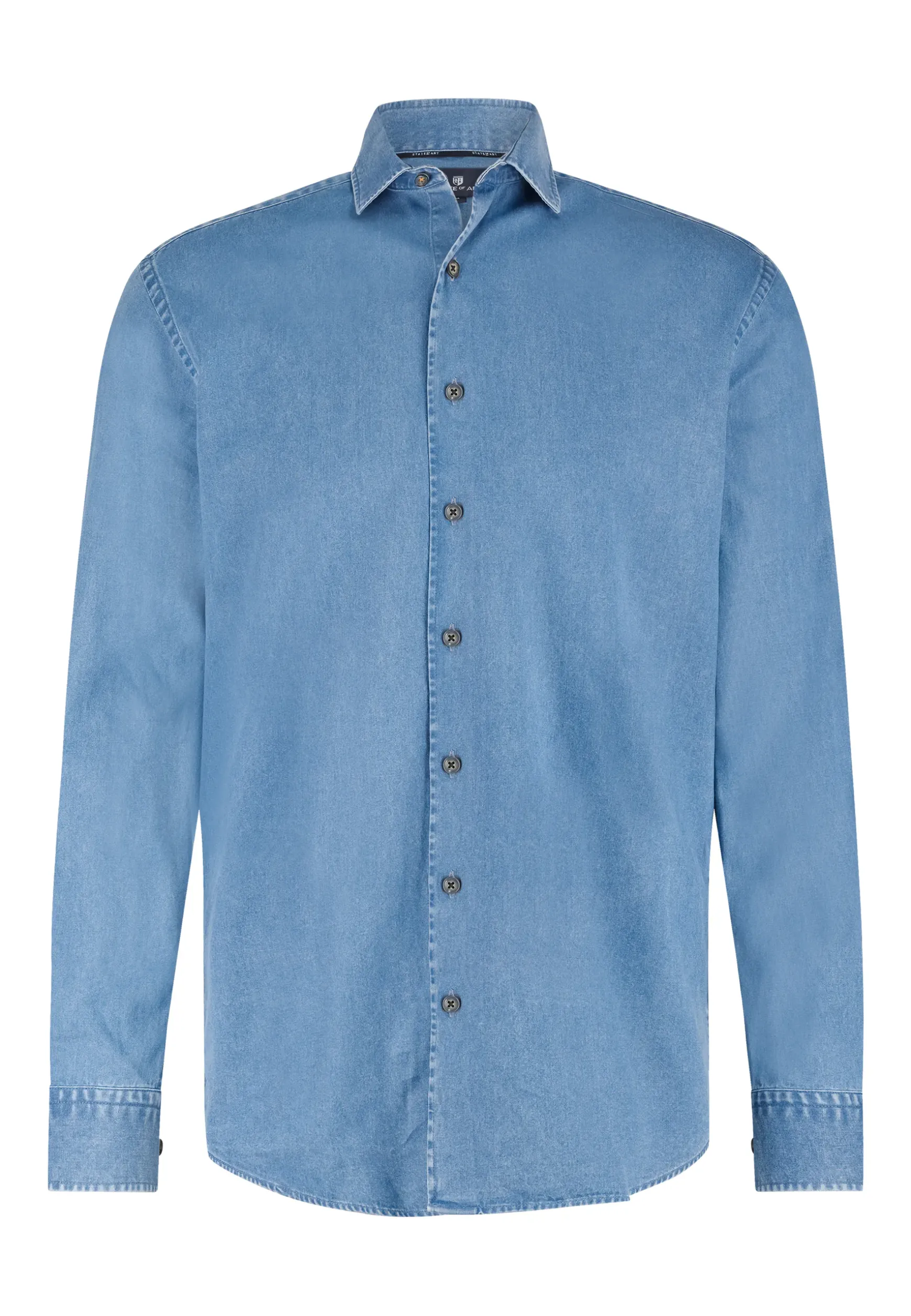Denim overhemd van katoen