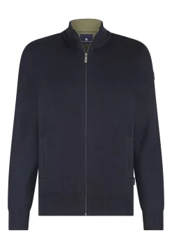 Dubbelgebreid vest met steekzakken