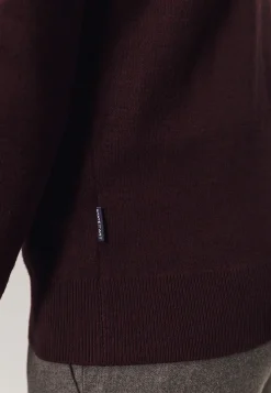 Dubbelgebreid vest met steekzakken