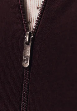 Dubbelgebreid vest met steekzakken