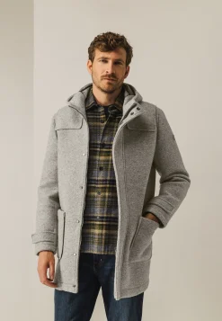Duffelcoat met capuchon