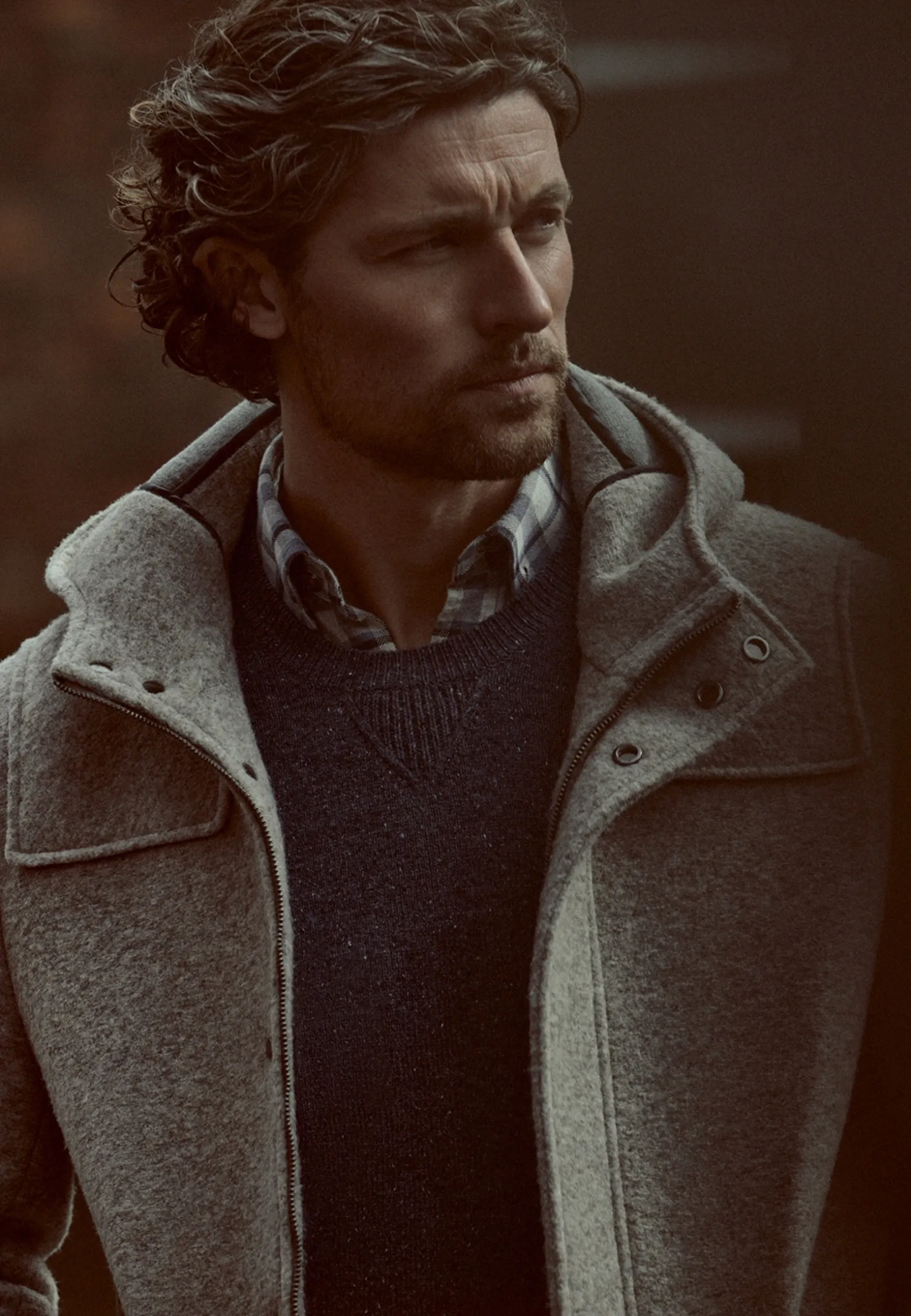 Duffelcoat met capuchon