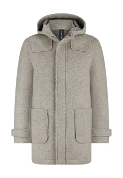 Duffelcoat met capuchon