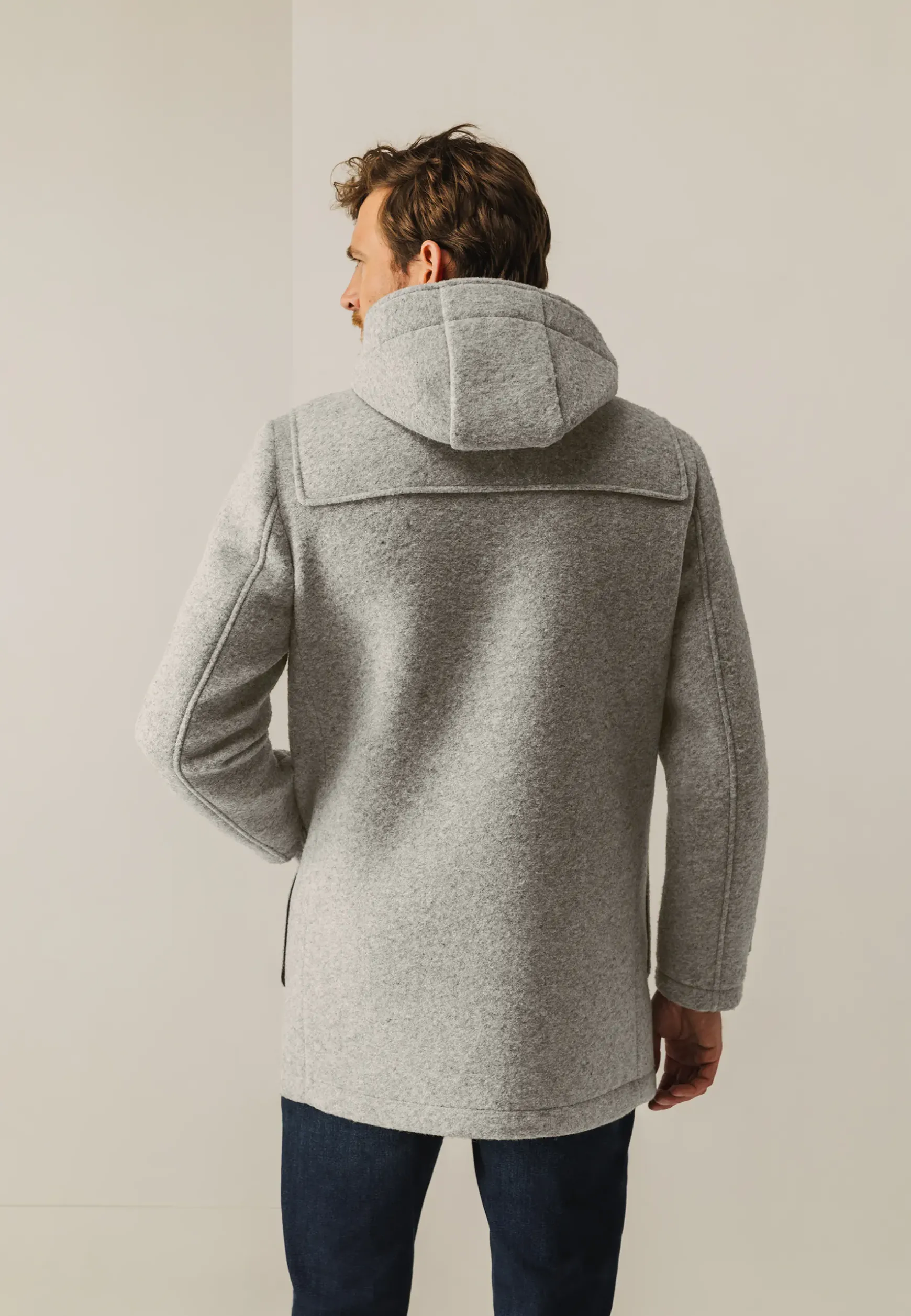 Duffelcoat met capuchon