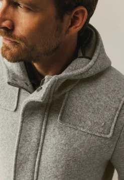 Duffelcoat met capuchon