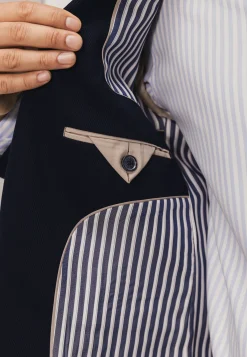 ESSENTIALS blazer van een polyestermix