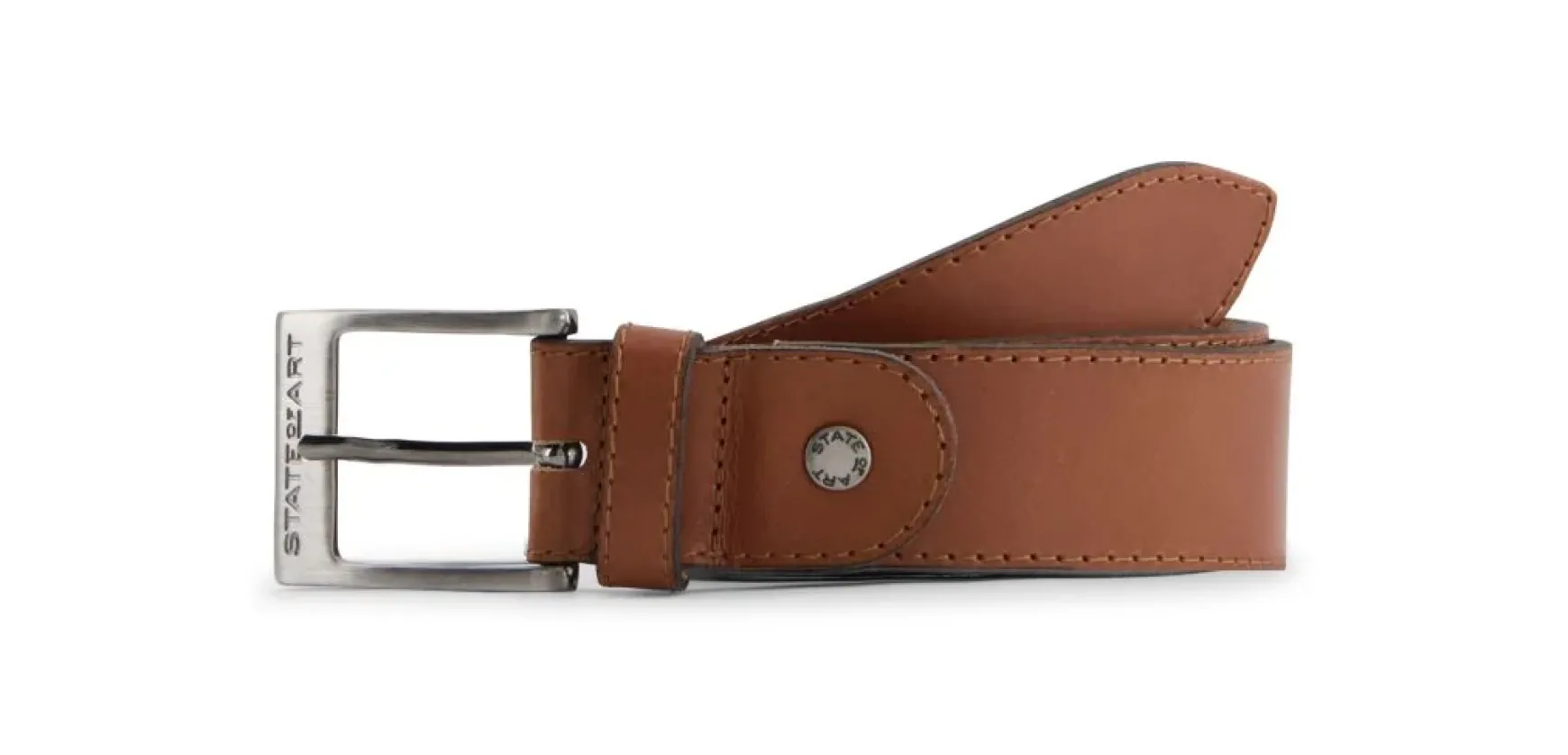 ESSENTIALS riem van italiaans leer