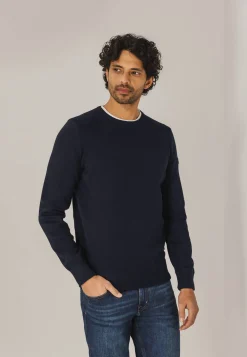 ESSENTIALS trui met ronde hals
