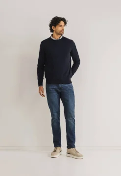 ESSENTIALS trui met ronde hals