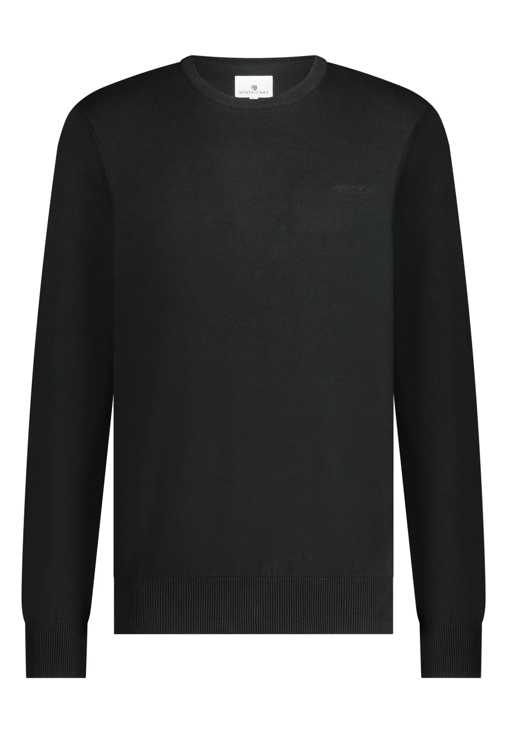 ESSENTIALS trui met ronde hals