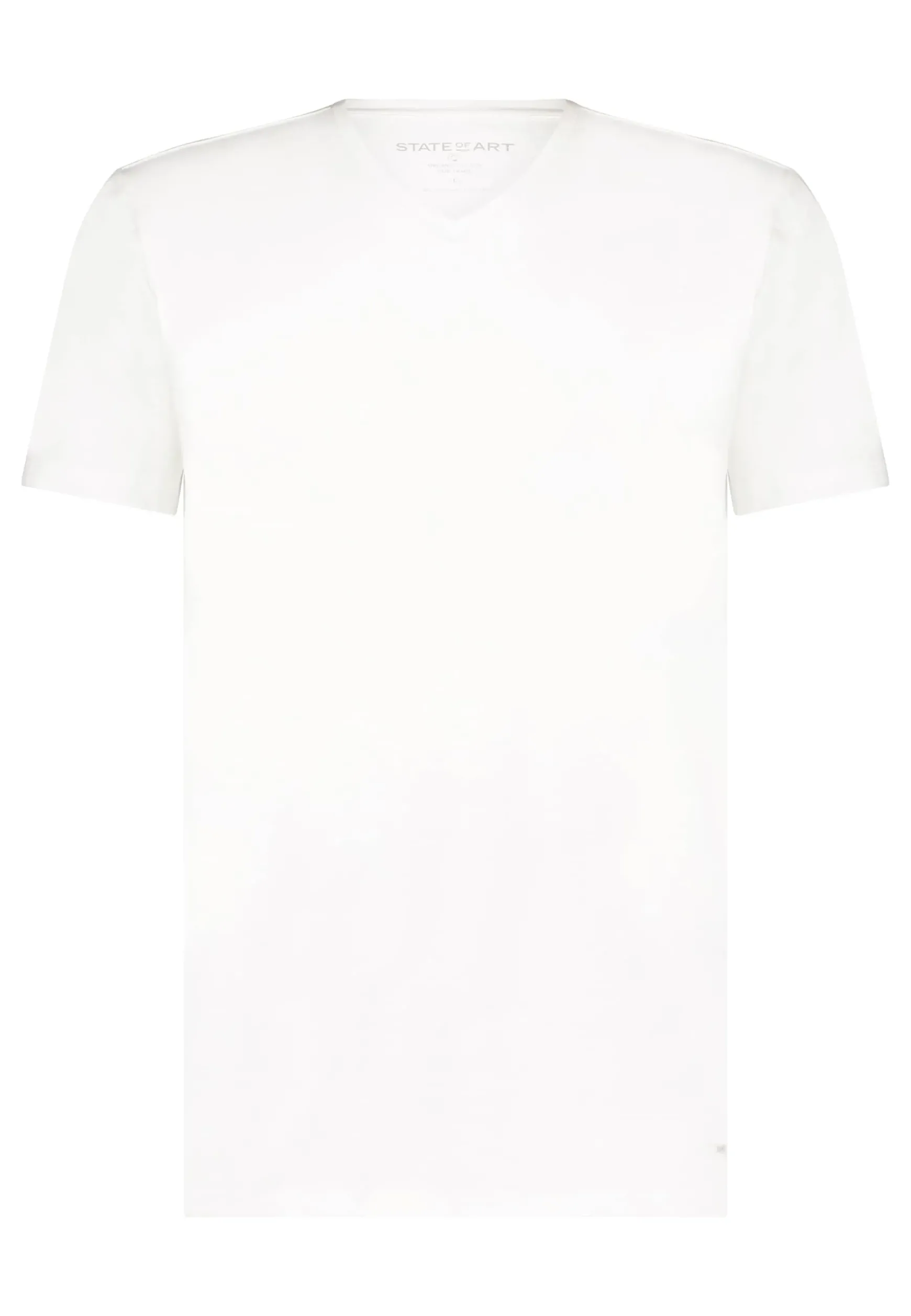 ESSENTIALS T-shirt met V-hals