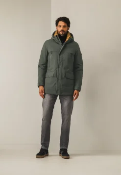 Functionele parka met capuchon