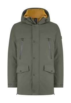 Functionele parka met capuchon
