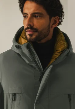 Functionele parka met capuchon