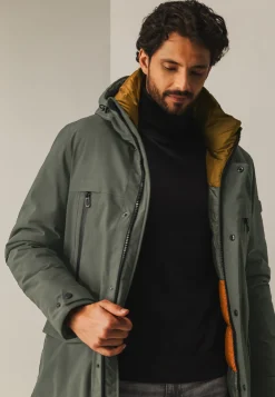 Functionele parka met capuchon