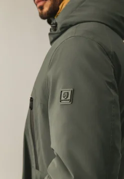 Functionele parka met capuchon