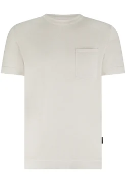 Gebreid T-shirt met borstzak