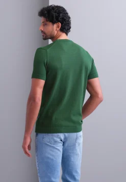 Gebreid T-shirt met borstzak