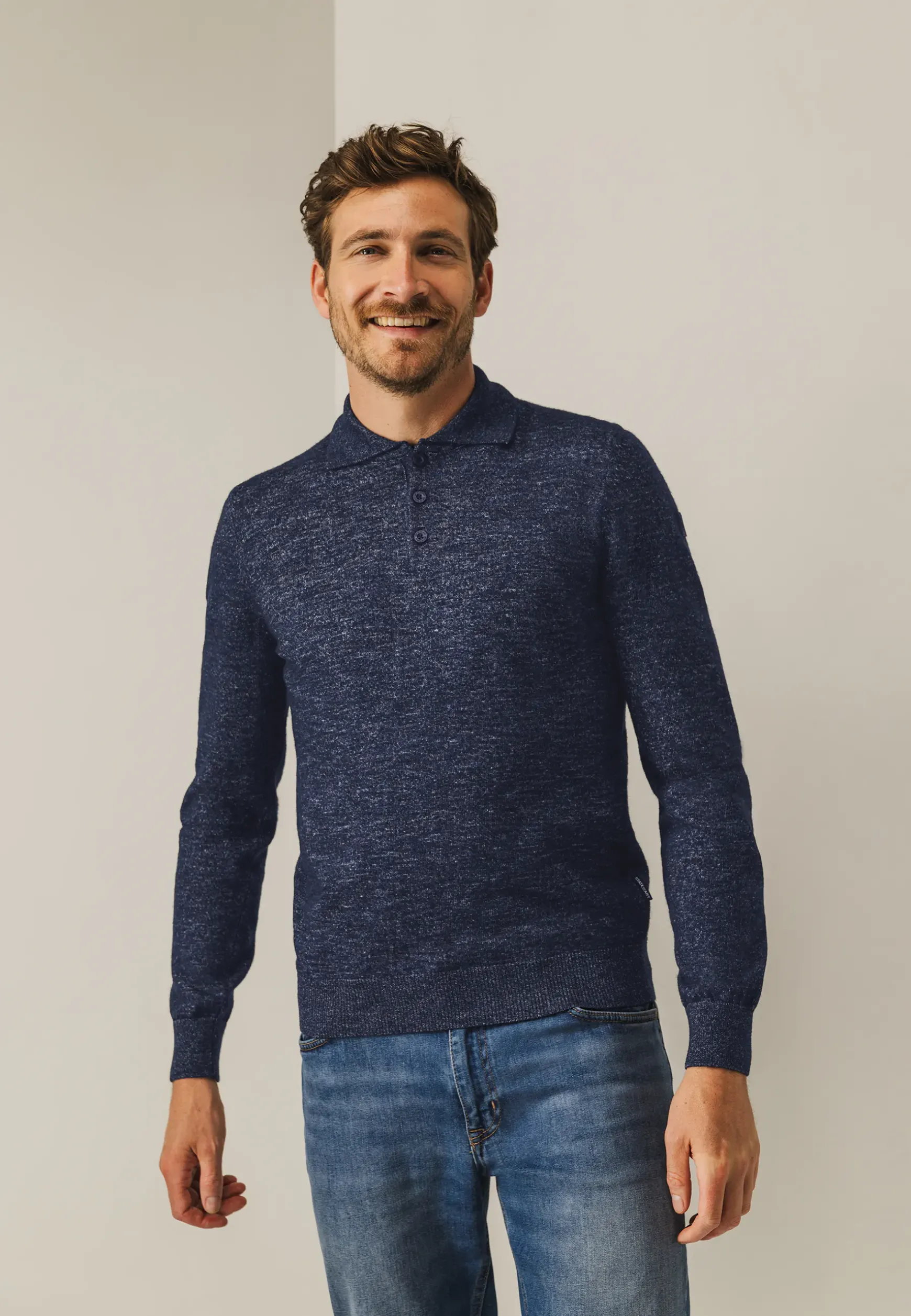 Gemêleerde polo van een acrylmix