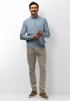 Gemêleerde polo van katoenmix