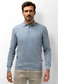 Gemêleerde polo van katoenmix