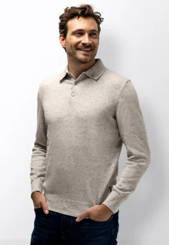 Gemêleerde polo van katoenmix