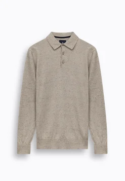 Gemêleerde polo van katoenmix