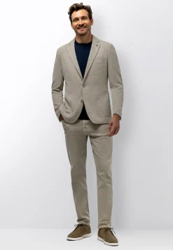 Gemêleerde regular fit blazer