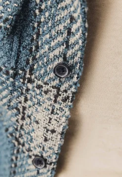 Geruit overshirt met borstzakken