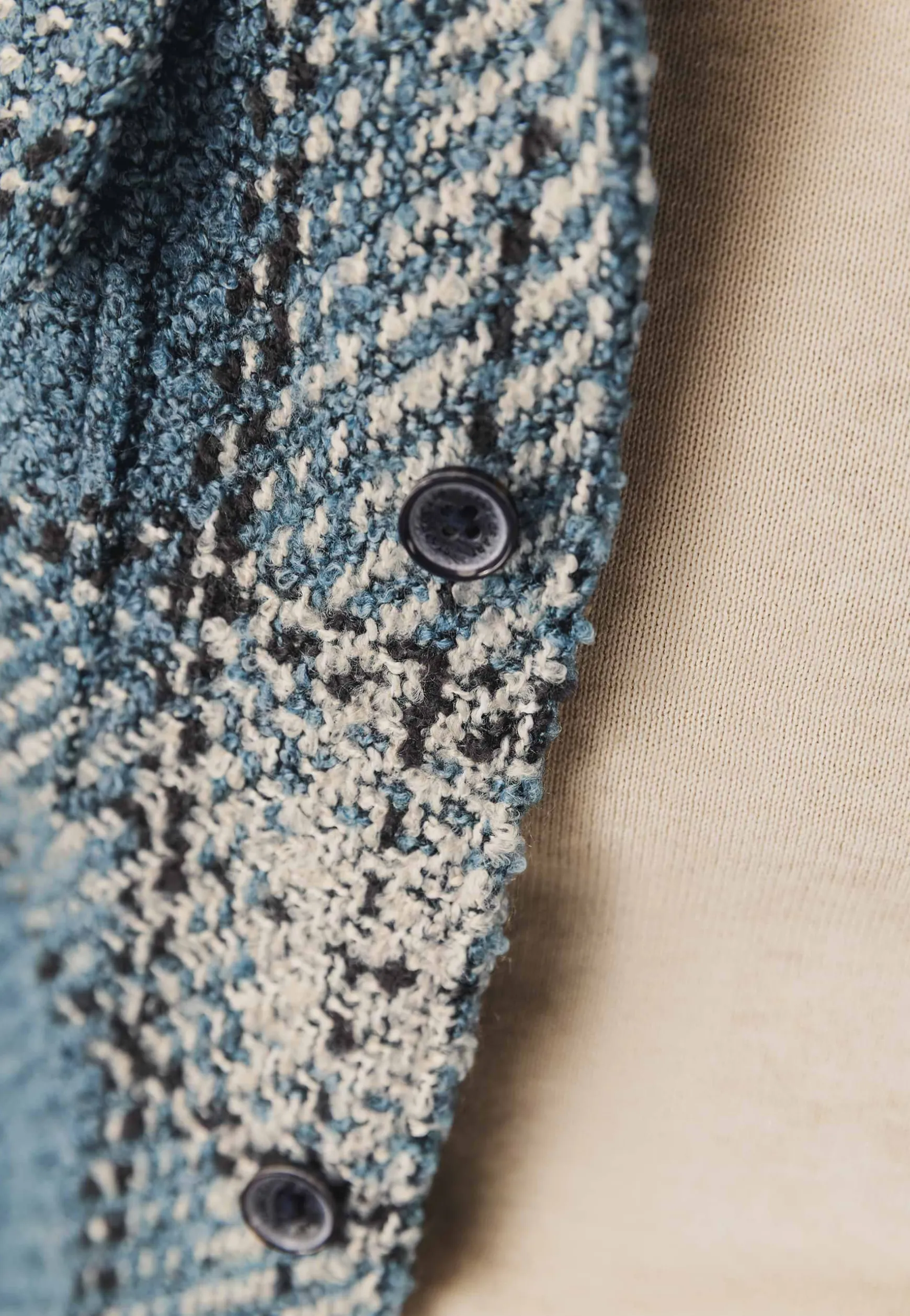Geruit overshirt met borstzakken
