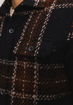 Geruit overshirt met borstzakken