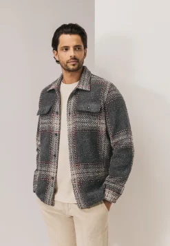 Geruit overshirt met borstzakken