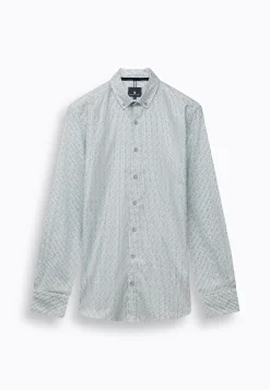 Gestreept poplin overhemd