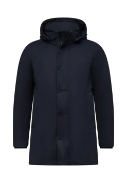 Gewatteerde parka met capuchon