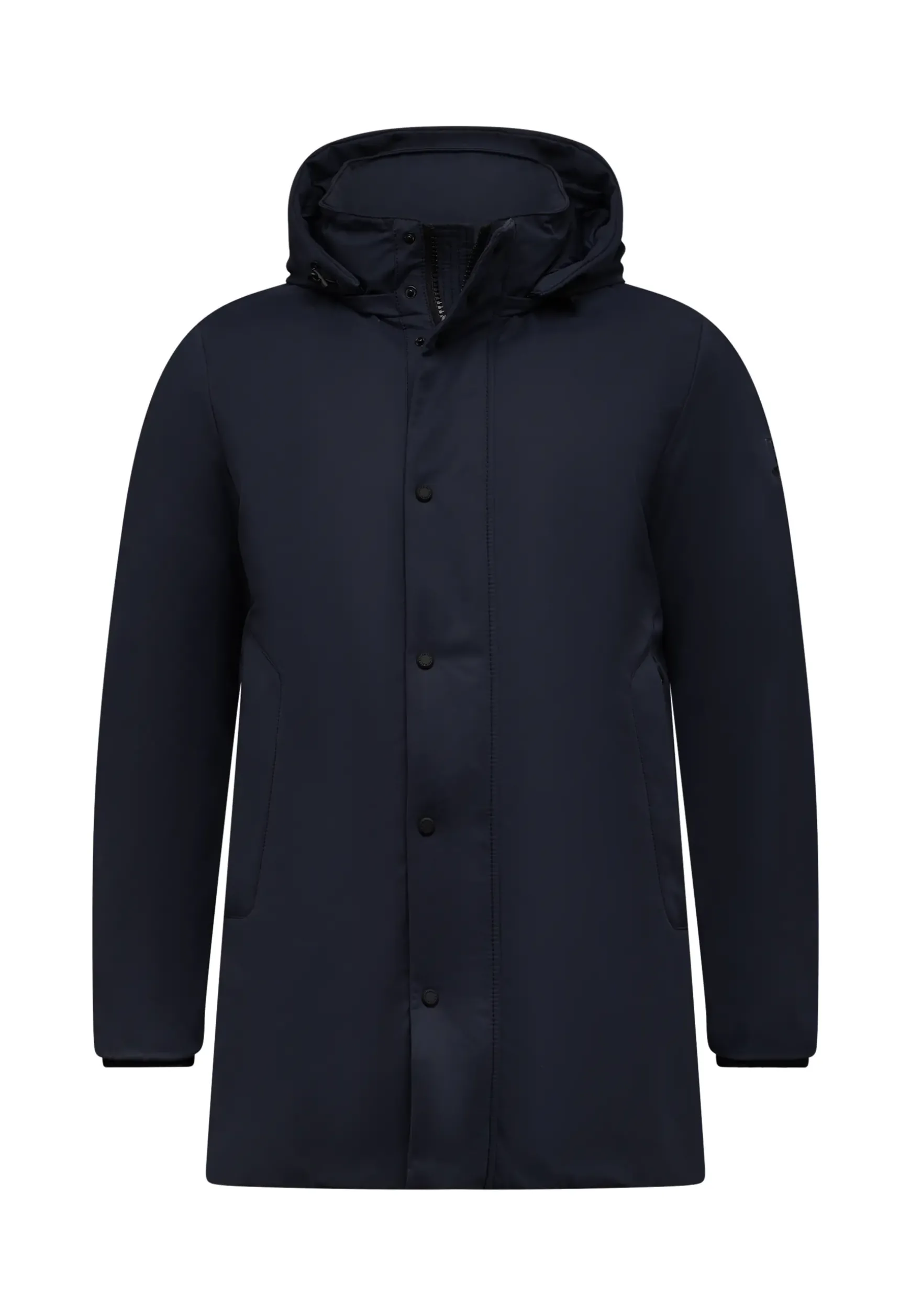 Gewatteerde parka met capuchon