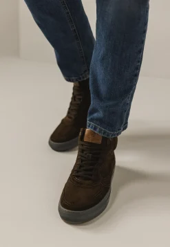 HARVEY halfhoge suède boot