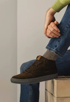 HARVEY halfhoge suède boot