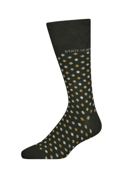 Jacquard sokken met een ruitpatroon
